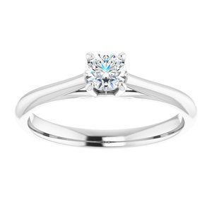 122047 14K X1 White 4.1 mm Round Solitaire Engagement Ring Mounting3|122047 14K X1 White 4.1 mm Round Solitaire Engagement Ring Mounting 4|122047 14K X1 White 4.1 mm Round Solitaire Engagement Ring Mounting1|122047-14K-X1-White-4.1-mm-Round-Solitaire-Engagement-Ring-Mounting-4|122047-14K-X1-White-4.1-mm-Round-Solitaire-Engagement-Ring-Mounting1